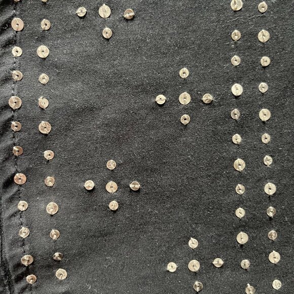 A line skirt with Sequin border - Picture 3 of 3